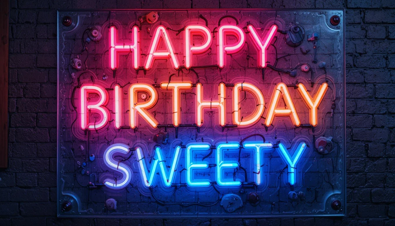 Birthday Glow #24