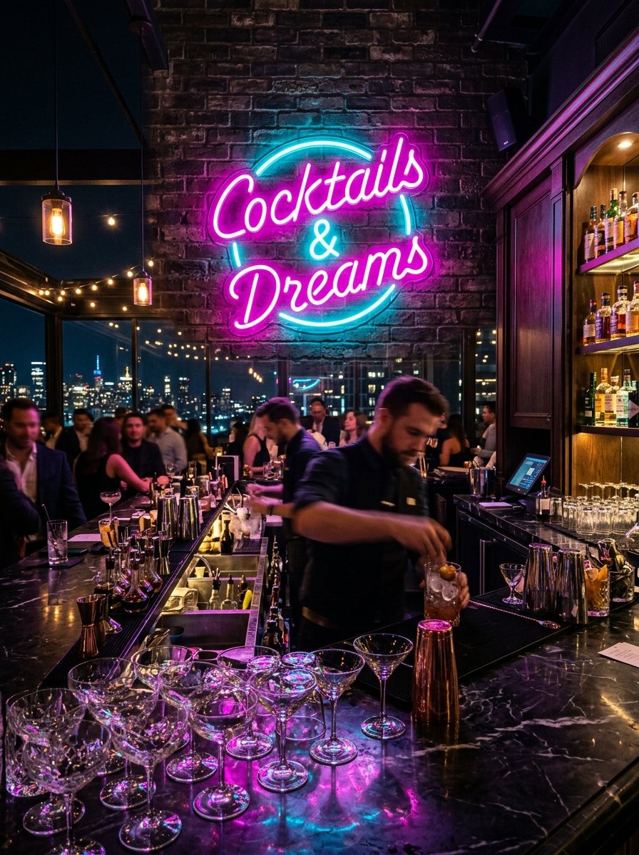 Bars & Nightlife Neon Signs